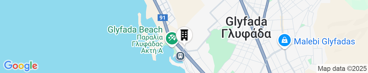 Map for Ace Hotel & Swim Club Athens