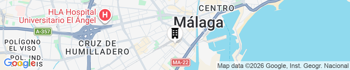 Map for Eurostars Málaga Hotel