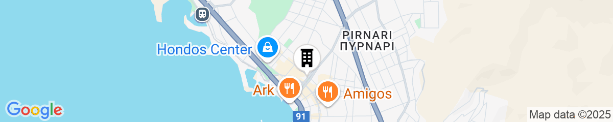 Map for Athens Coast Hotel