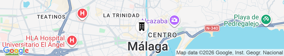Map for ibis budget Málaga Centro