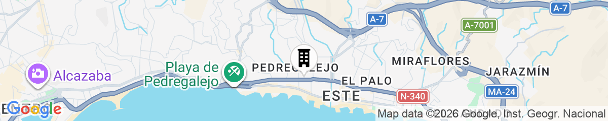 Map for La moderna suites