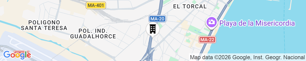 Map for ibis budget Malaga Aeropuerto Avenida Velazquez