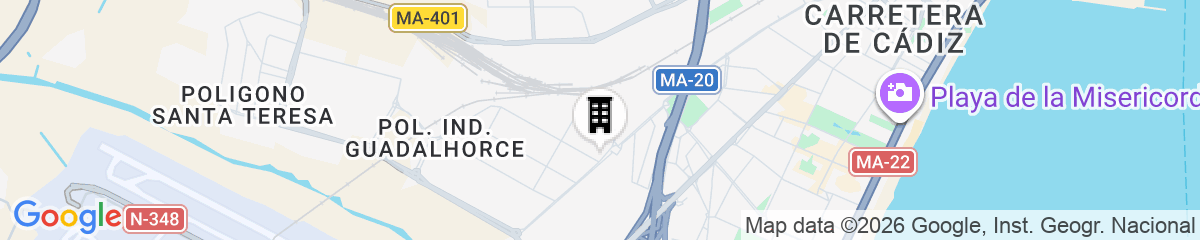 Map for Hotel Málaga Nostrum Airport