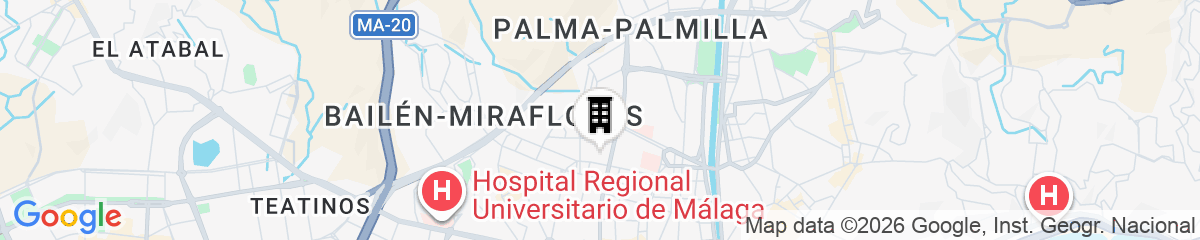 Map for Live it Malaga