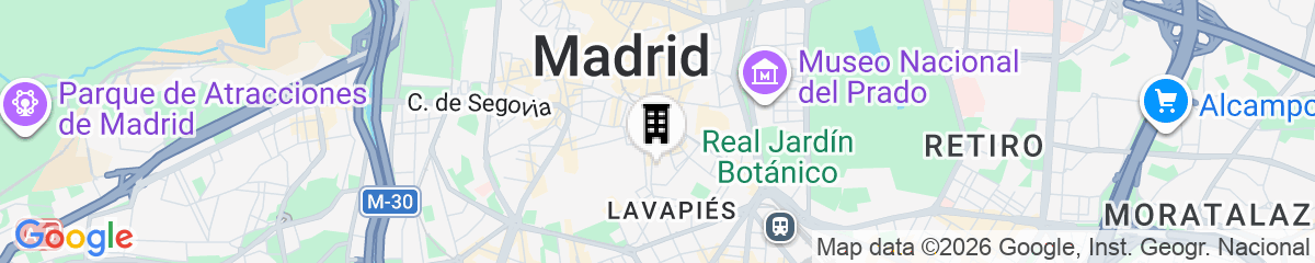 Map for The Loft House Madrid