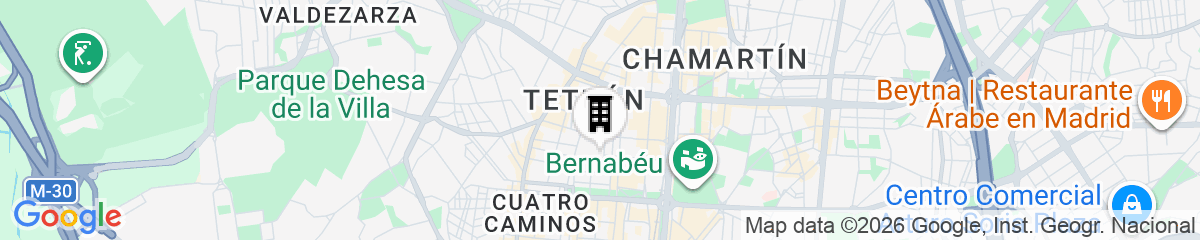 Map for Hostal Bernabeu