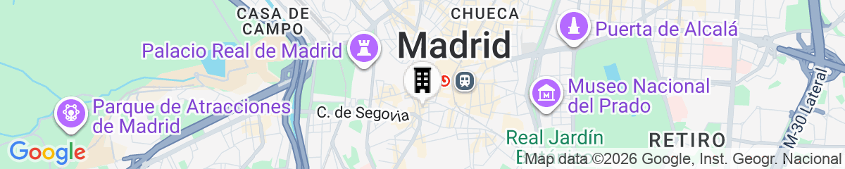 Map for The Hat Madrid - Hostel