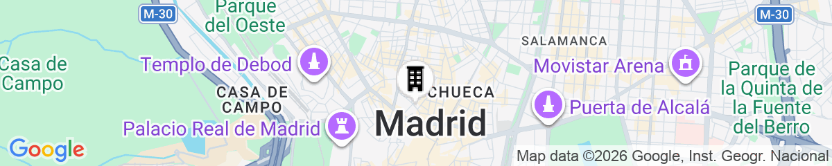 Map for Hostal Palacio Luna