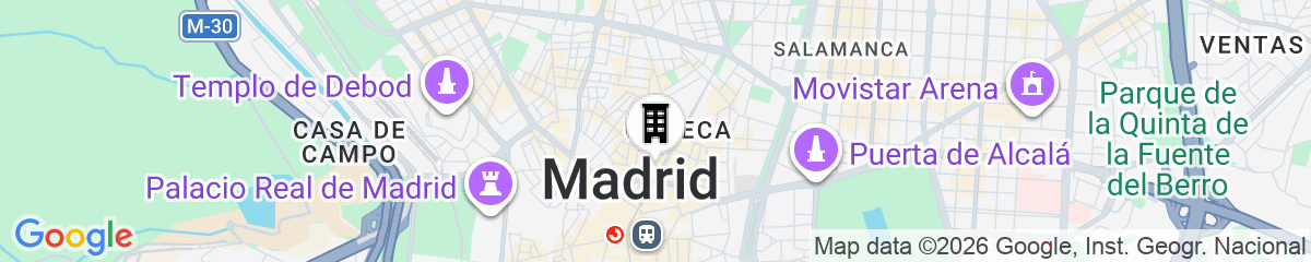Map for Hostal MH Fuencarral