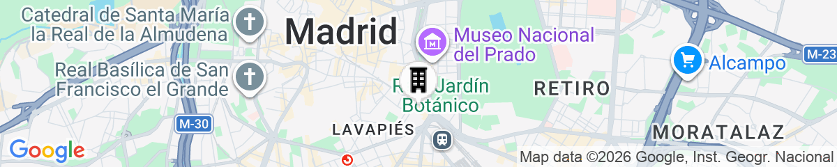 Map for Colectia Stays Atocha