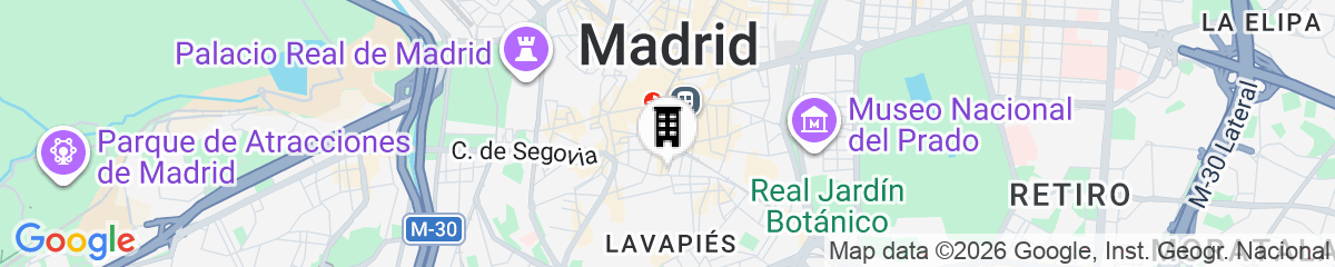 Map for Way Hostel Madrid