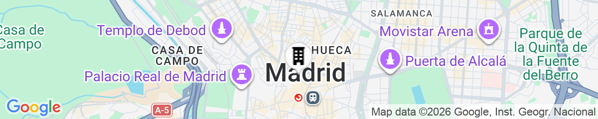 Map for MadVibes Hostel Gran Vía
