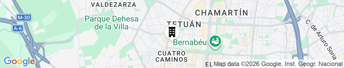 Map for Far Home Bernabeu