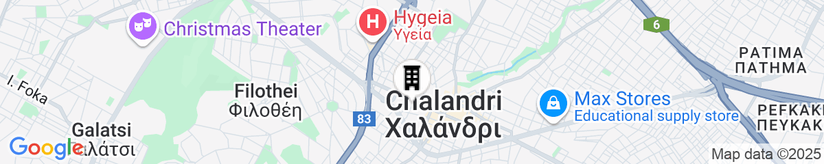 Map for Olympic Fashion Hotels