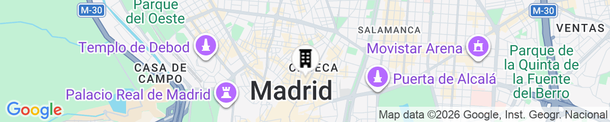 Map for Hostal Sonsoles Madrid Centro