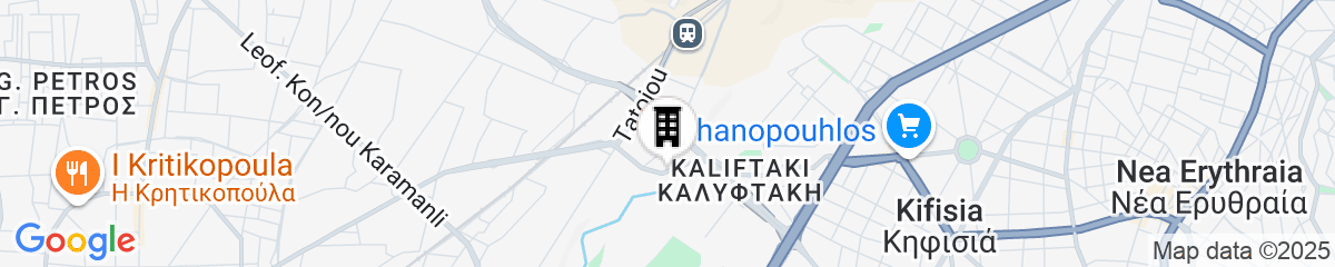 Map for Dekelia Hotel