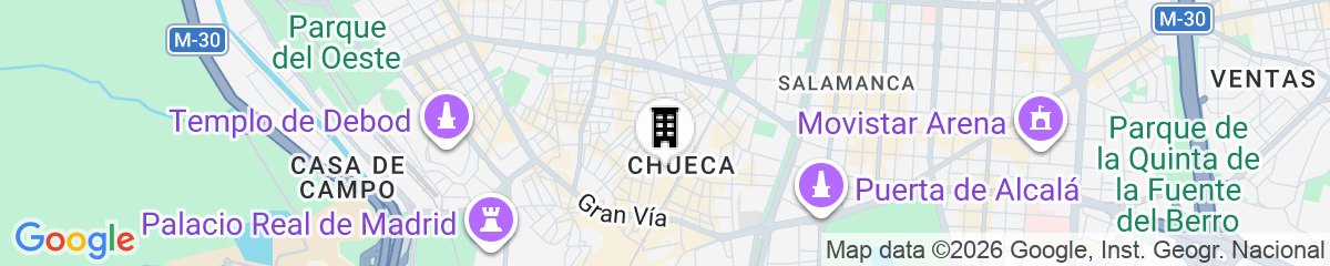 Map for CH Rayuela