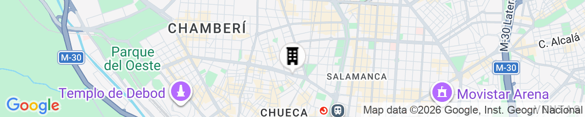 Map for Safestay Madrid Central