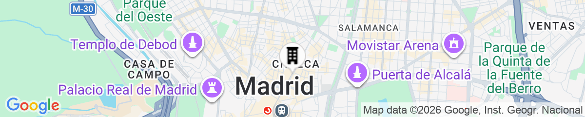 Map for Hostal Maria Luisa