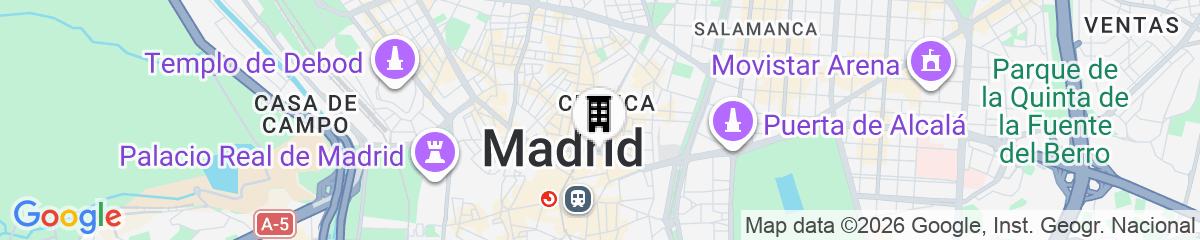 Map for Hostal Manuela by gaiarooms