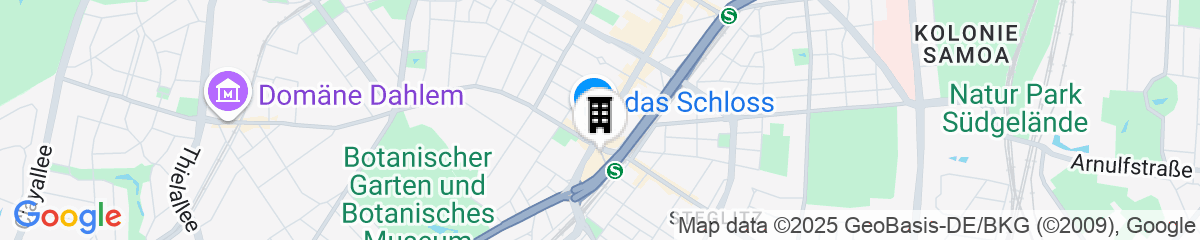 Map for Hotel Steglitz International