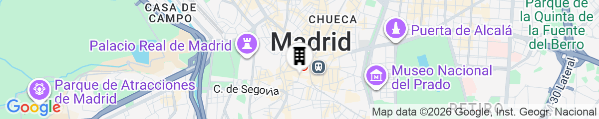 Map for Hostal Esparteros