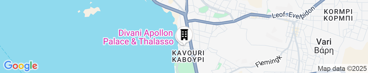 Map for Amarilia Hotel