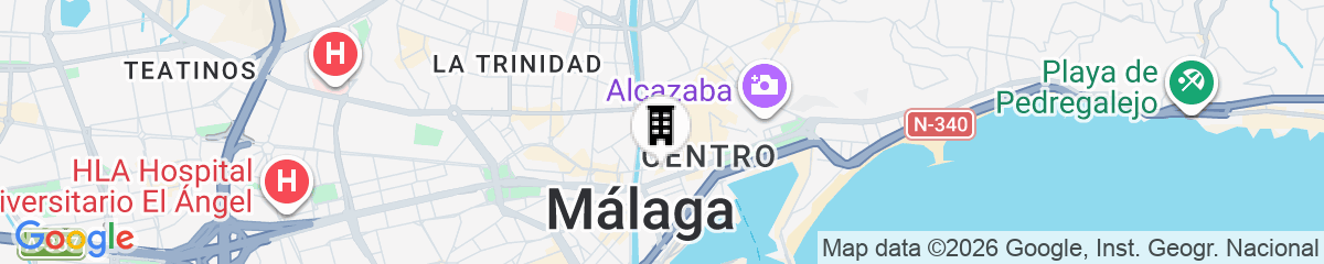 Map for The Lights City Rooms