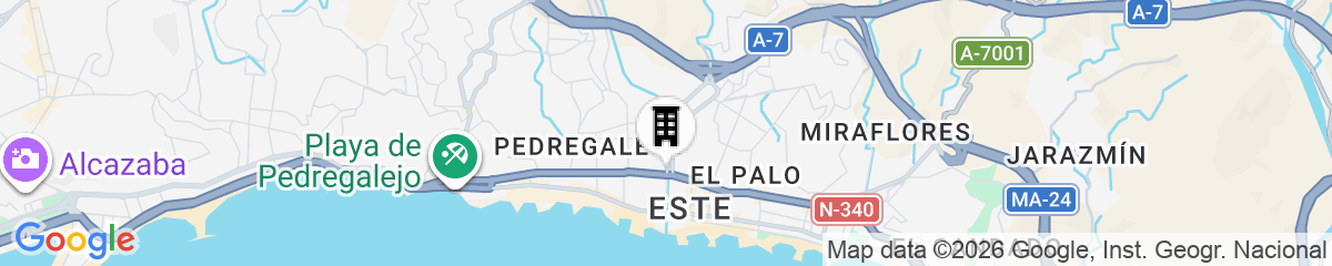 Map for La Moraga De Poniente Málaga Hostel