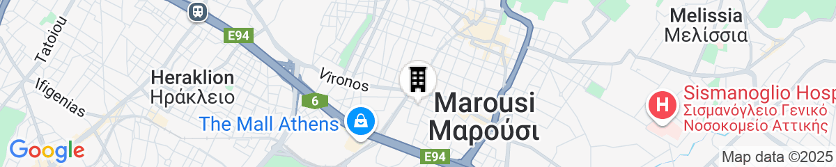 Map for Civitel Attik Rooms & Suites