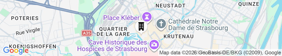 Map for Hotel & Spa Le Bouclier D'Or
