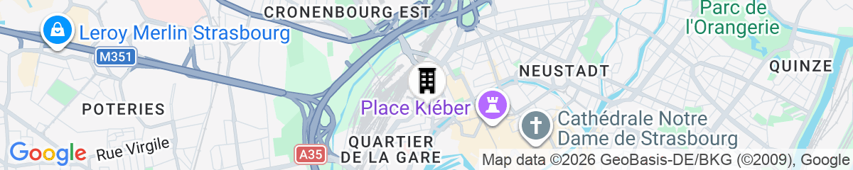 Map for HOTEL SAINT AUGUSTIN