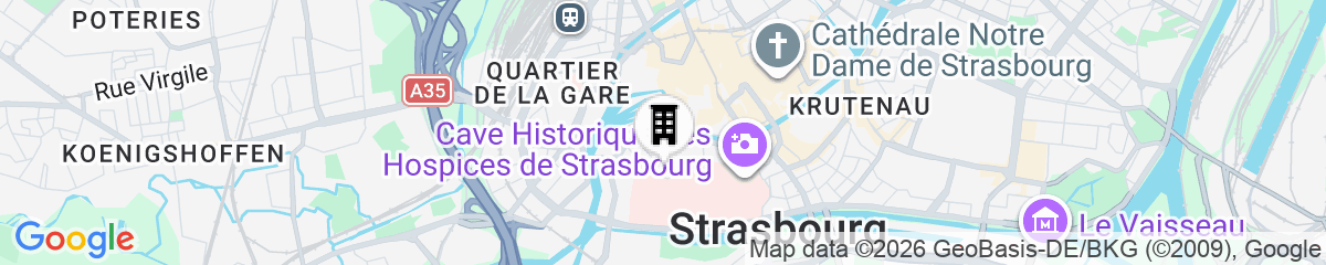 Map for Hôtel Les Haras By Stay Collection
