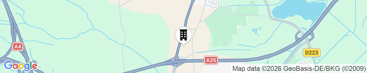 Map for Hôtel AKENA HOERDT - STRASBOURG