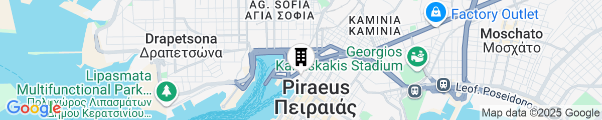 Map for Hotel Triton