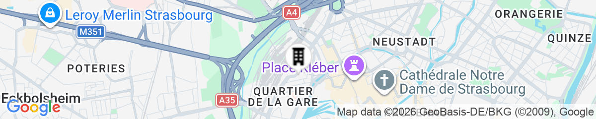 Map for Hotel Arok