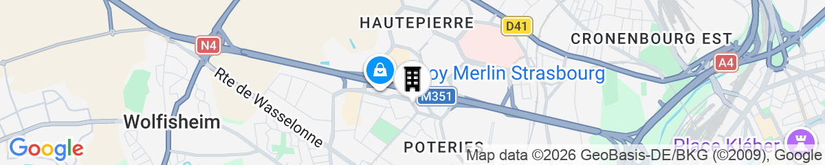 Map for Brit Hotel Le Lodge