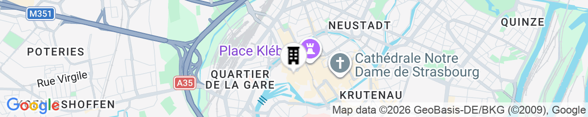 Map for Hôtel de l'Europe by Happyculture