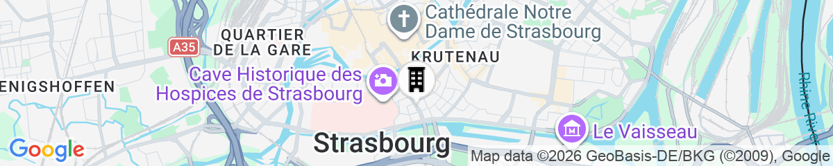 Map for Hotel Diana Dauphine