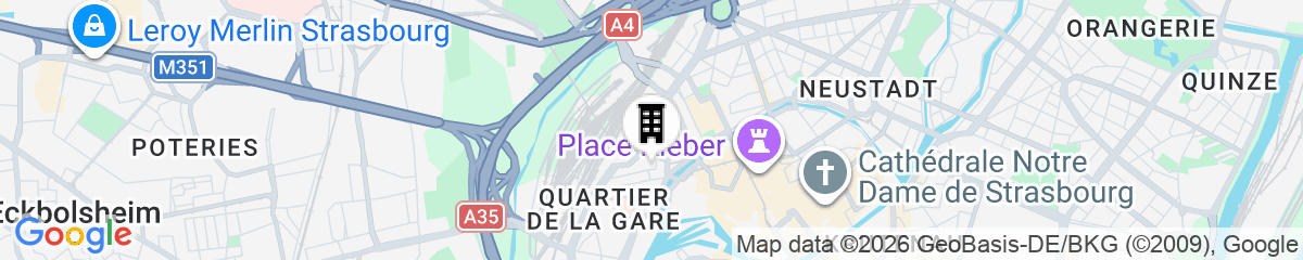 Map for Hotel Victoria