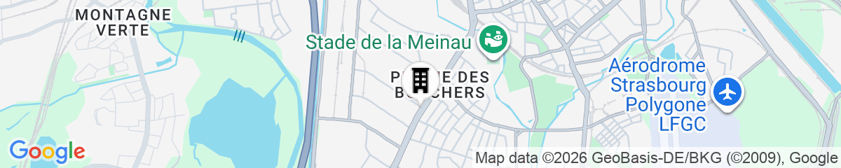 Map for ibis Styles Strasbourg Stade de la Meinau