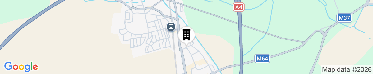 Map for B&B HOTEL Strasbourg Nord Artisans