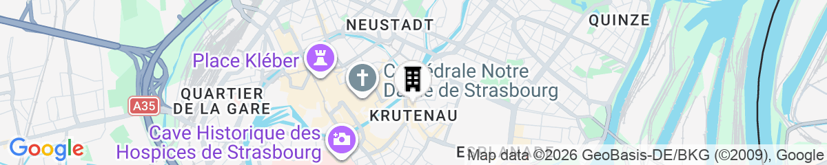 Map for The People - Strasbourg - Hostel