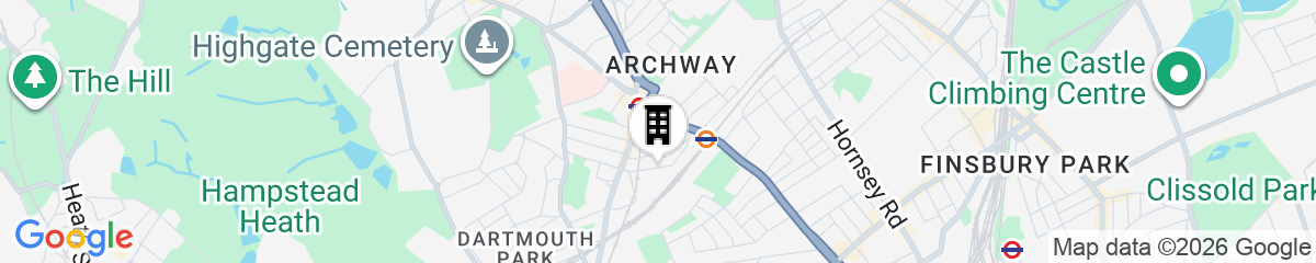 Map for Arch hotel