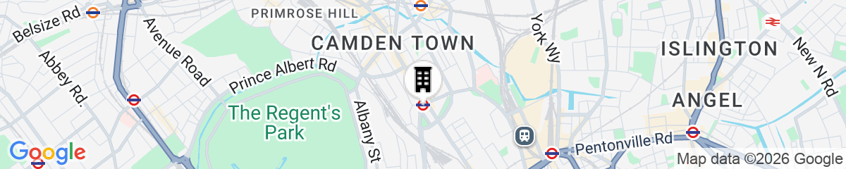Map for Euston Modern Apartments