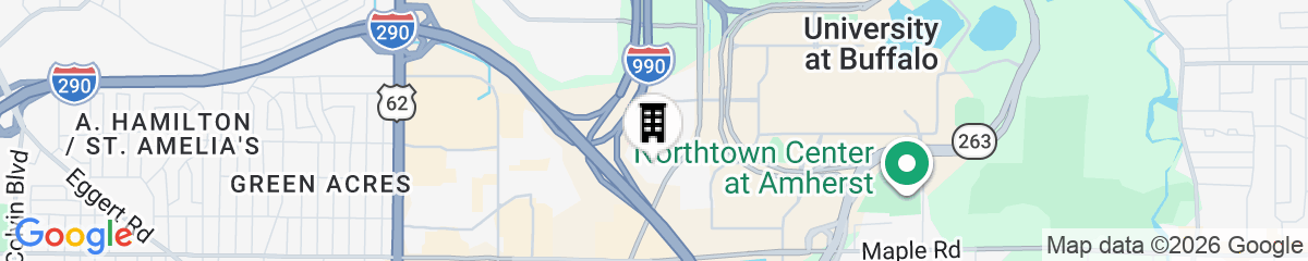 Map for Fairfield Inn & Suites by Marriott Buffalo Amherst/University