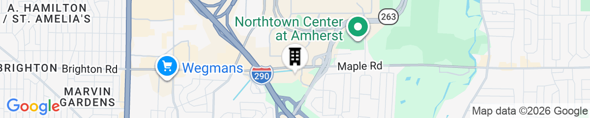 Map for Candlewood Suites Buffalo - Amherst by IHG
