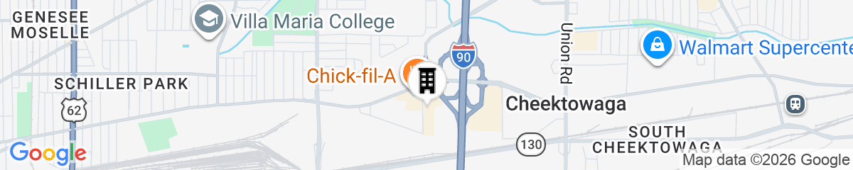 Map for Holiday Inn Express Cheektowaga North East by IHG