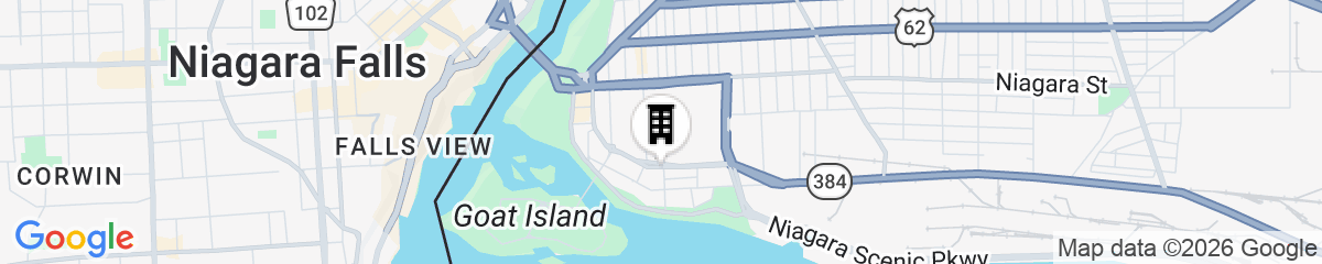 Map for Wingate By Wyndham Niagara Falls