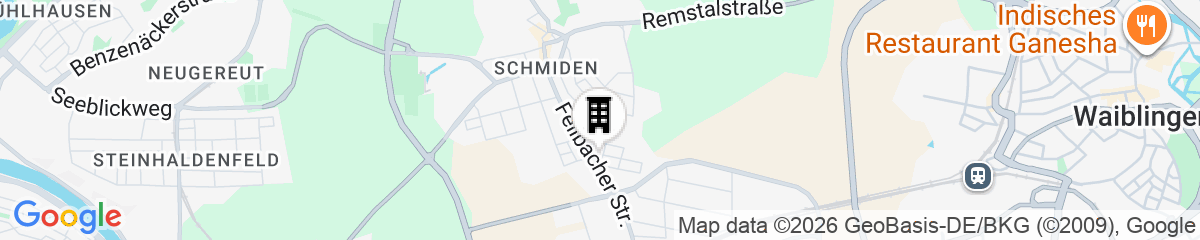 Map for Hotel Bürkle